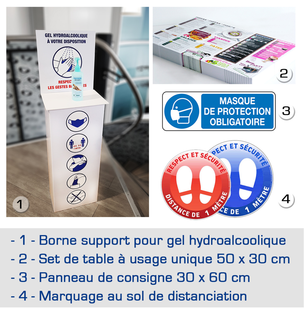 Signalétique pour la restauration et espace recevant du public (ERP), à vos cotés dans la reprise. Signalétique pour la restauration et espace recevant du public (ERP), à vos cotés dans la reprise.