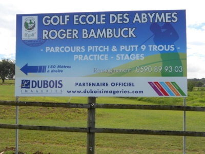 Dubois Imageries : Partenaire du Golf Ecole des Abymes