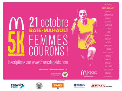 Dubois Imageries : Partenaire des 5K de Mc Donalds Dubois Imageries : Partenaire des 5K de Mc Donalds