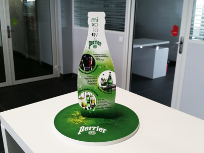 PLV à la forme, une valorisation de la marque assurée PLV à la forme, une valorisation de la marque assurée